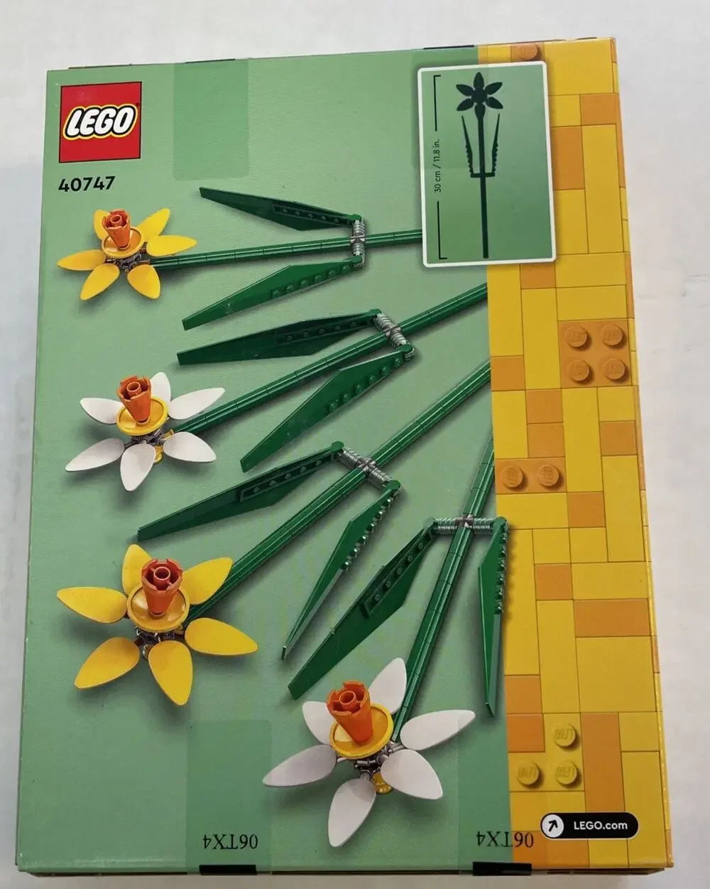 LEGO Botanicals: Daffodils (40747) Brand New in the Box